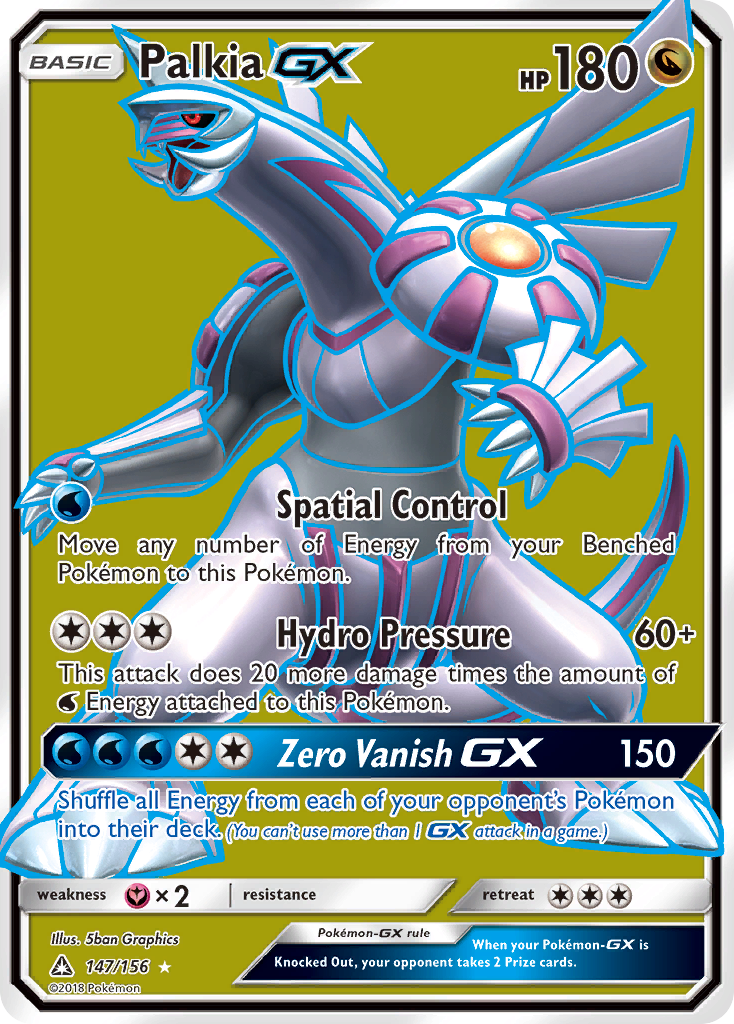 Ultra Prism Palkia GX #147/156
