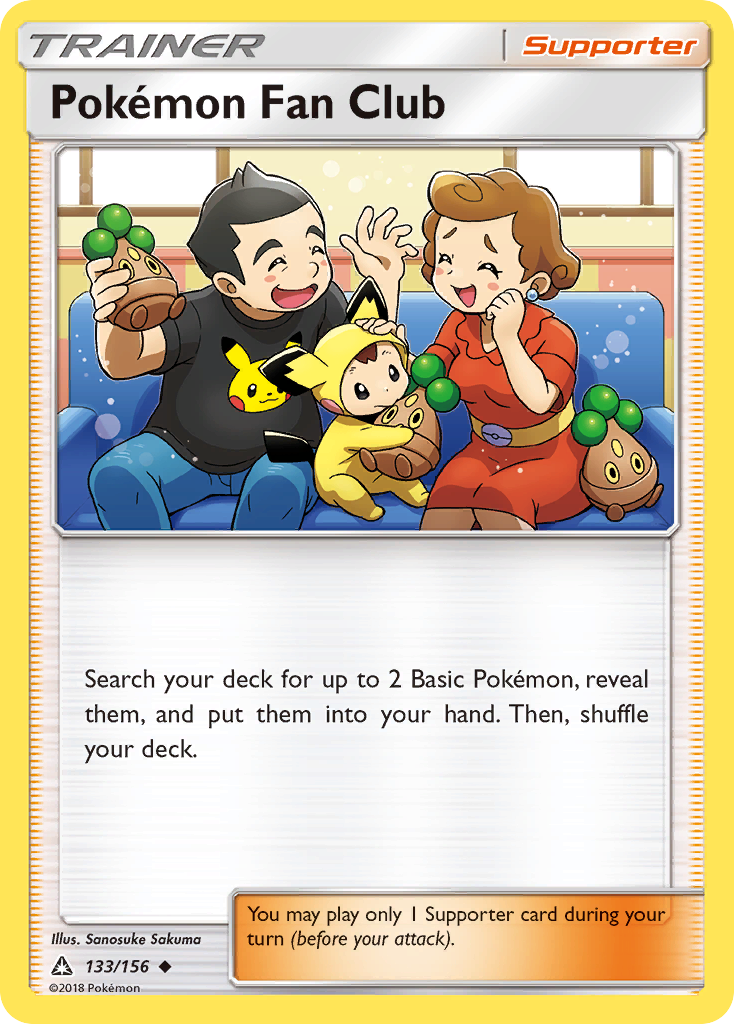 Ultra Prism Pokemon Fan Club #133/156