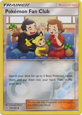 Ultra Prism Pokemon Fan Club #133/156 reverse holo