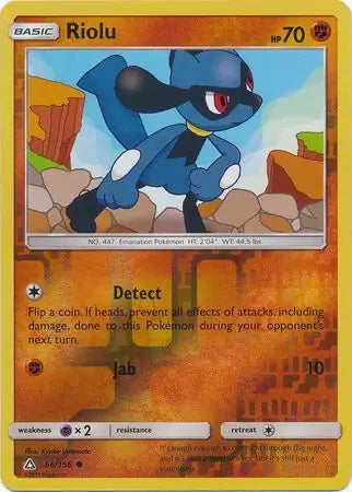 Ultra Prism Riolu #66/156 reverse holo