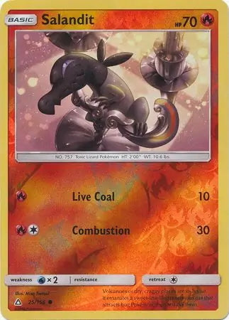 Ultra Prism Salandit #25/156 reverse holo
