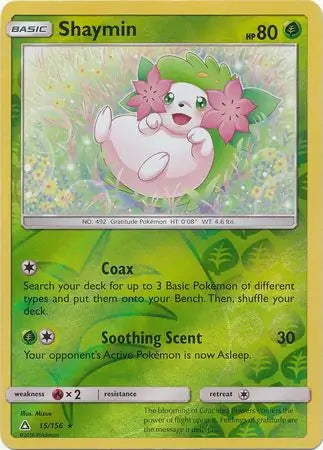 Ultra Prism Shaymin #15/156 reverse holo