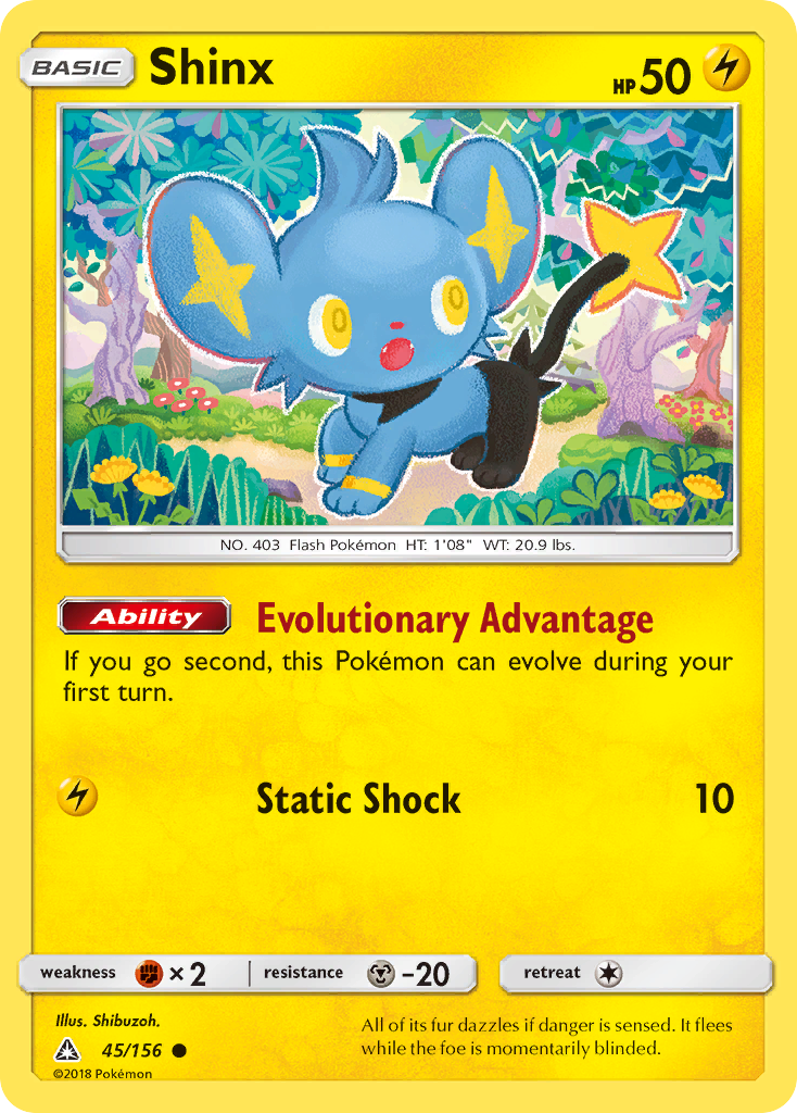 Ultra Prism Shinx #45/156
