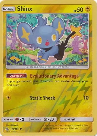 Ultra Prism Shinx #45/156 reverse holo