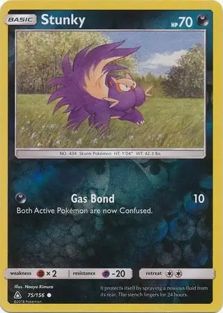 Ultra Prism Stunky #75/156 reverse holo
