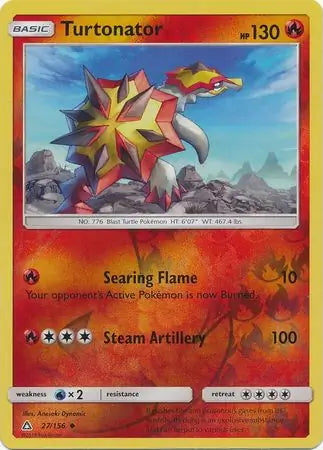 Ultra Prism Turtonator #27/156 reverse holo