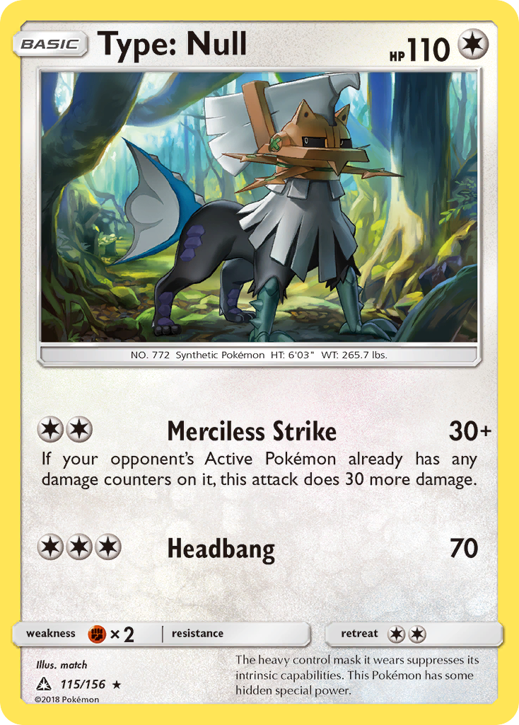 Ultra Prism Type: Null #115/156