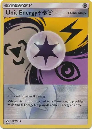 Ultra Prism Unit Energy LPM #138/156 reverse holo