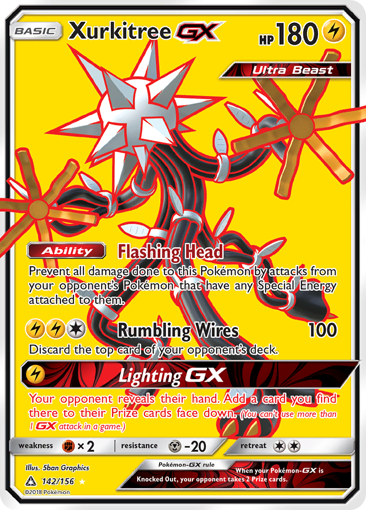 Ultra Prism Xurkitree GX #142/156