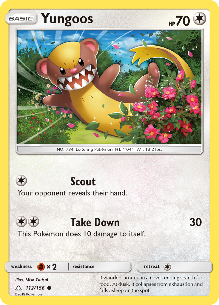Ultra Prism Yungoos #112/156