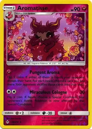 Unbroken Bonds Aromatisse #142/214 reverse holo
