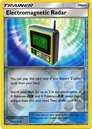 Unbroken Bonds Electromagnetic Radar #169/214 reverse holo