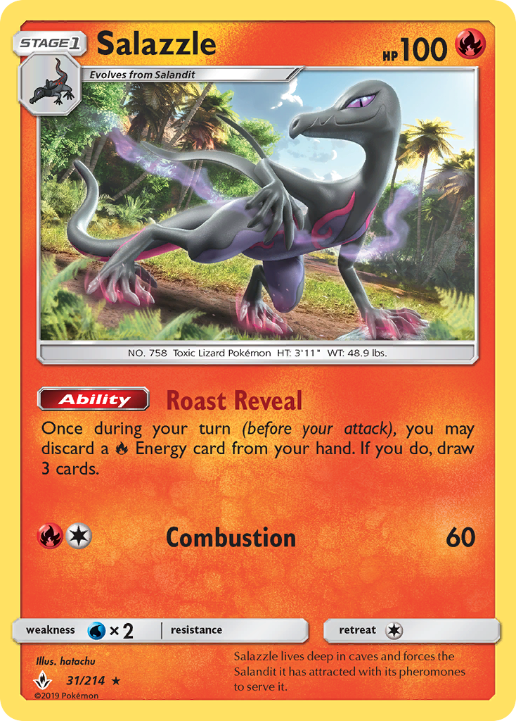 Unbroken Bonds Salazzle #31/214