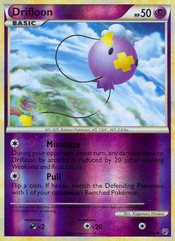 Undaunted Drifloon #46/90 reverse holo