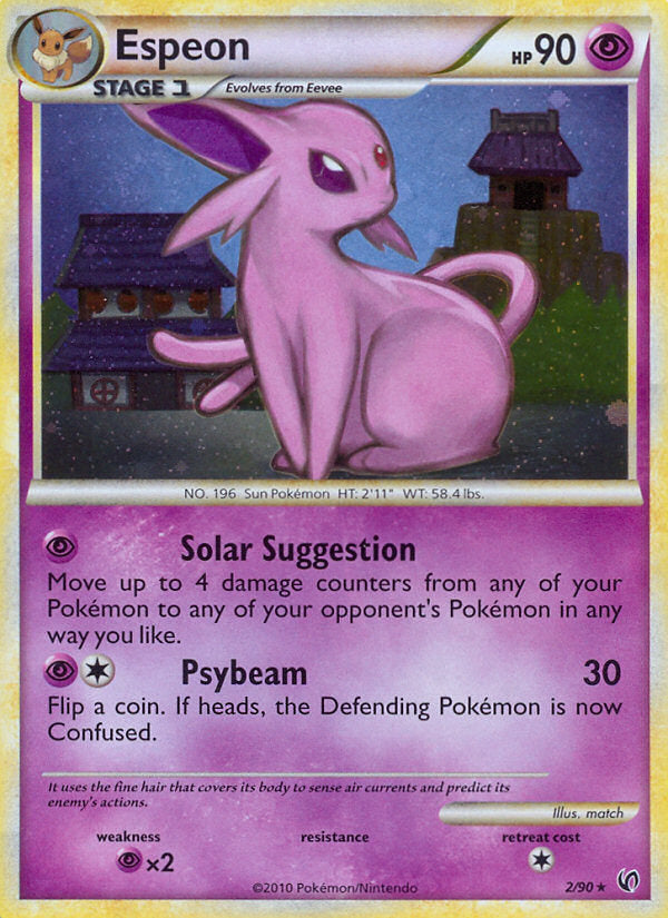 Undaunted Holo Espeon #2/90