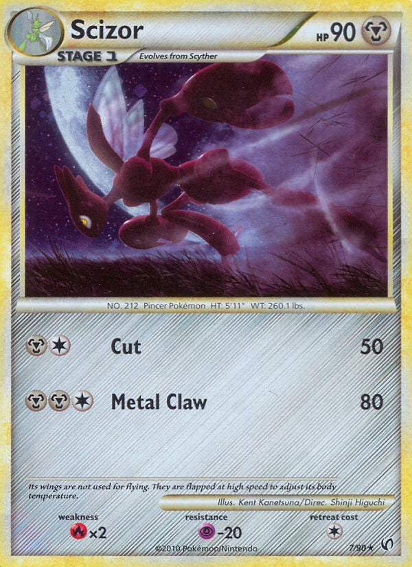 Undaunted Holo Scizor #7/90