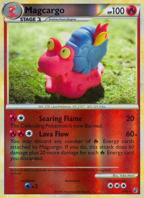 Undaunted Magcargo #6/90 reverse holo