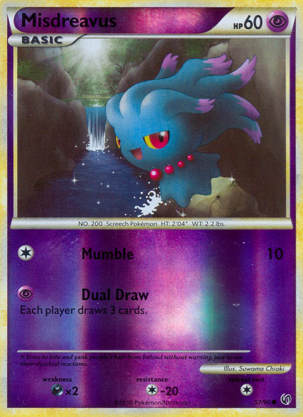 Undaunted Misdreavus #57/90 reverse holo