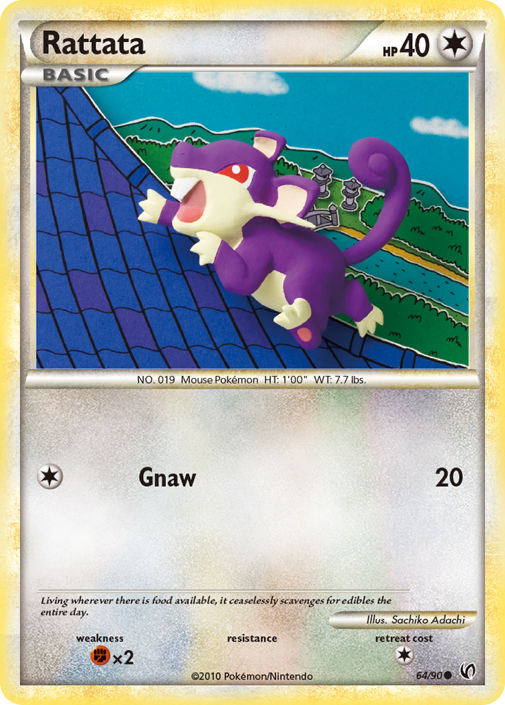 Undaunted Rattata #64/90
