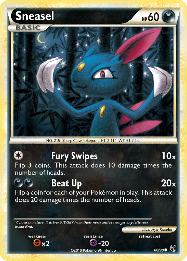 Undaunted Sneasel #68/90