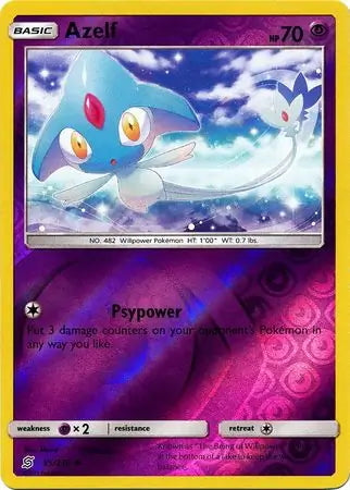 Unified Minds Azelf #85/236 reverse holo