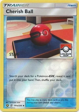 Unified Minds Cherish Ball #191a Staff League Cup Promo