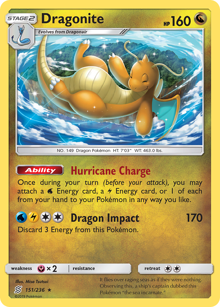 Unified Minds Dragonite #151/236