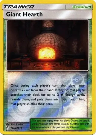 Unified Minds Giant Hearth #197/236 reverse holo