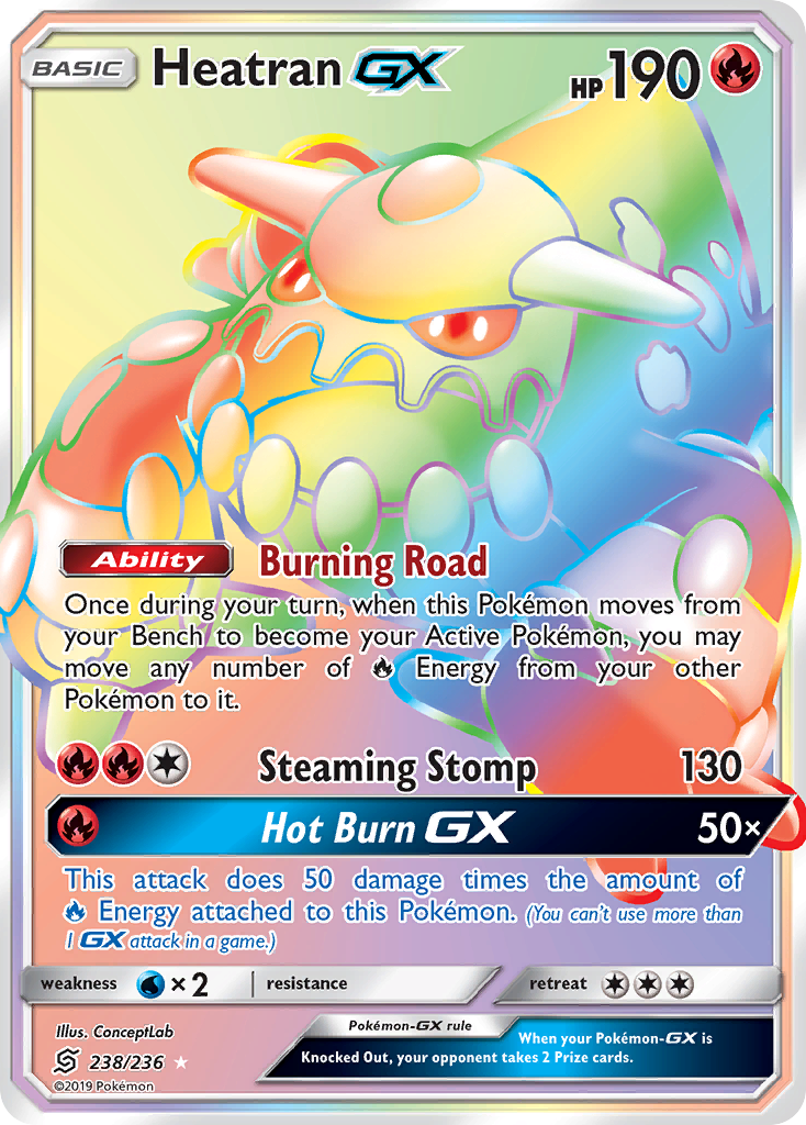 Unified Minds Heatran GX #238/236