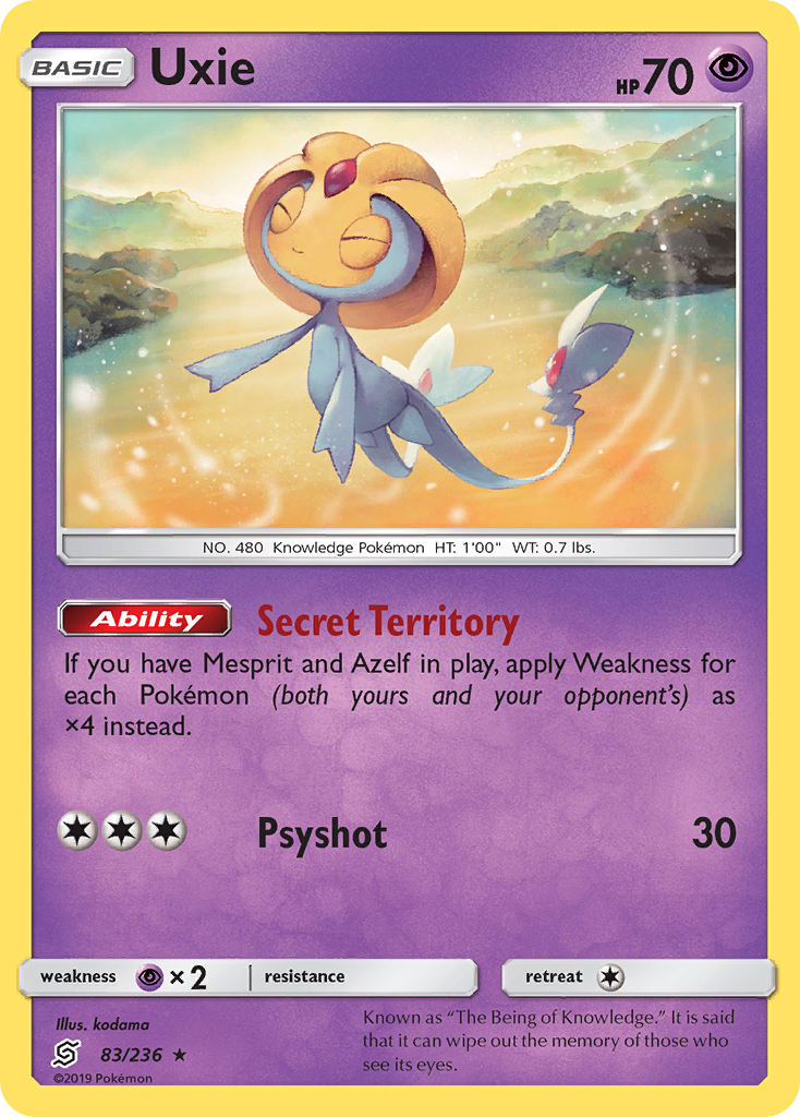 Unified Minds Holo Uxie #83/236