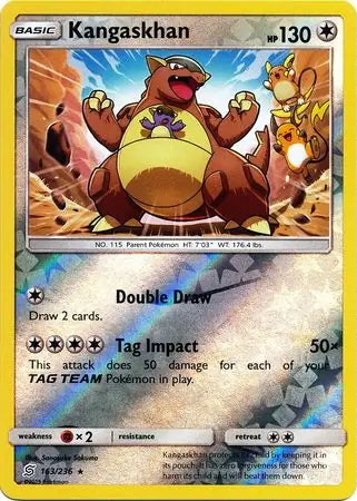 Unified Minds Kangaskhan #163/236 reverse holo