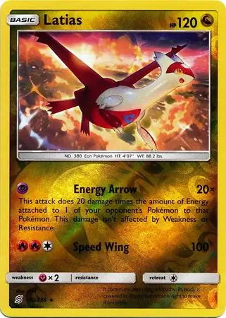 Unified Minds Latias #153/236 reverse holo