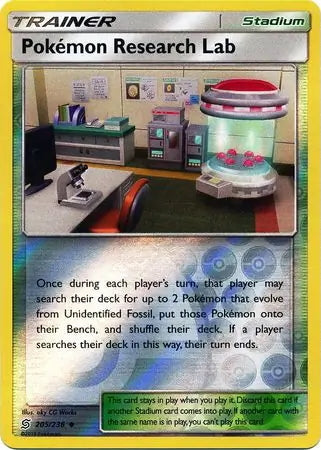 Unified Minds Pokémon Research Lab #205/236 reverse holo