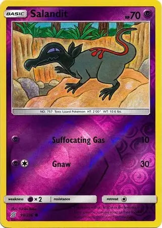Unified Minds Salandit #98/236 reverse holo