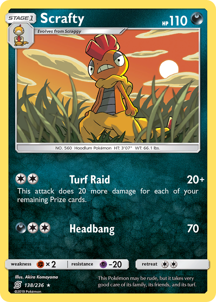 Unified Minds Scrafty #138/236
