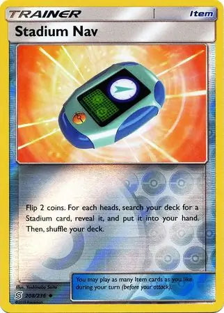Unified Minds Stadium Nav #208/236 reverse holo