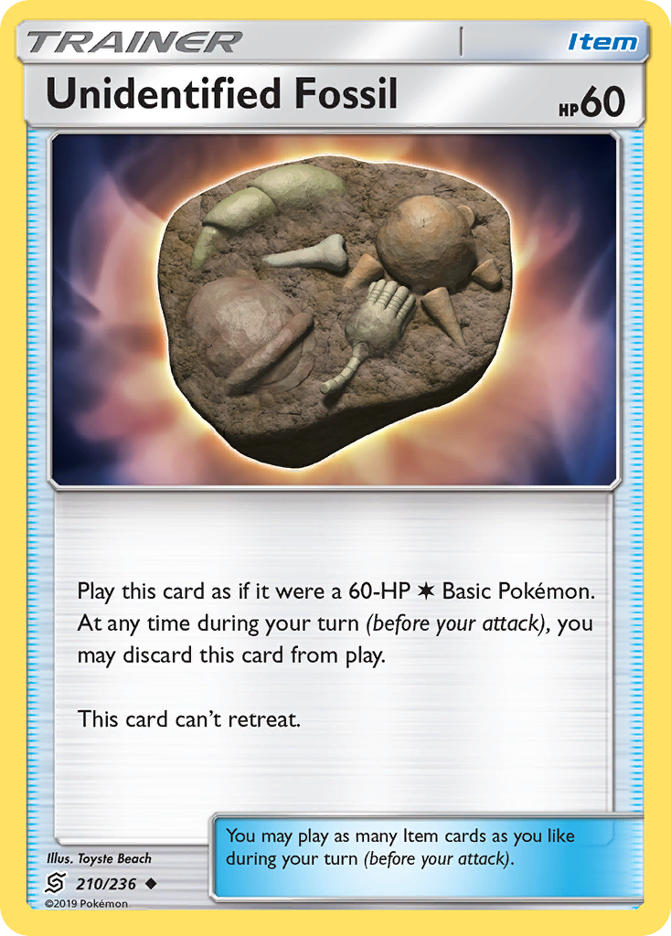 Unified Minds Unidentified Fossil #210/236