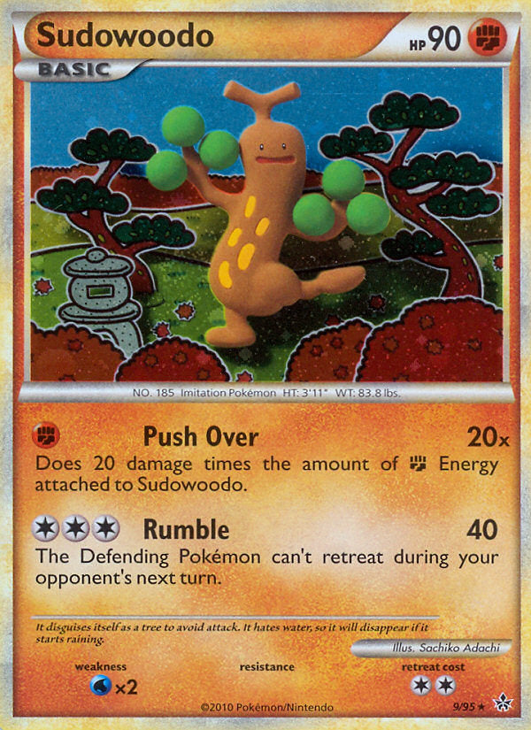 Unleashed Holo Sudowoodo #9/95