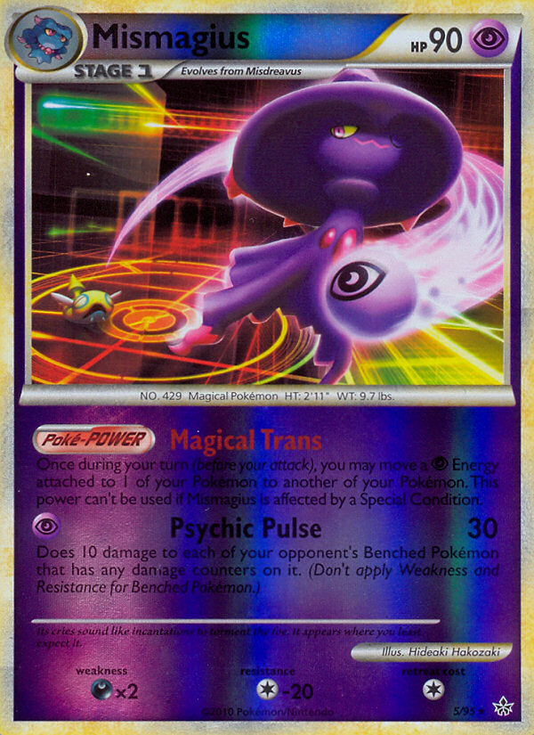 Unleashed Mismagius #5/95 reverse holo