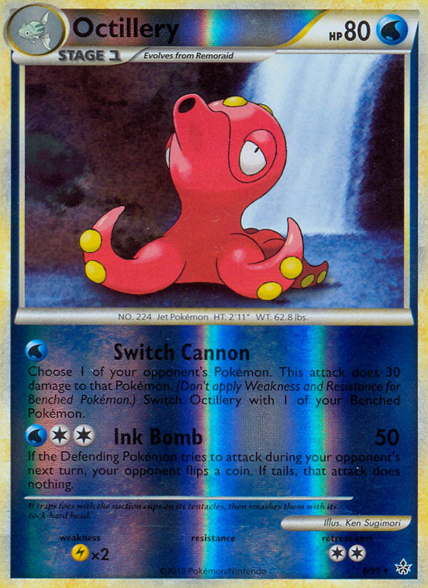 Unleashed Octillery #6/95 reverse holo
