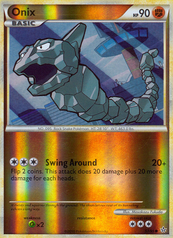 Unleashed Onix #57/95 reverse holo