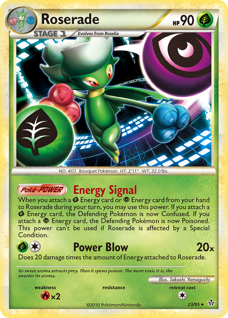 Unleashed Roserade #23/95