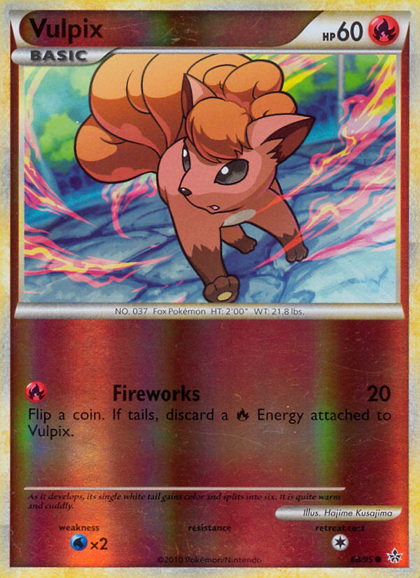 Unleashed Vulpix #68/95 reverse holo