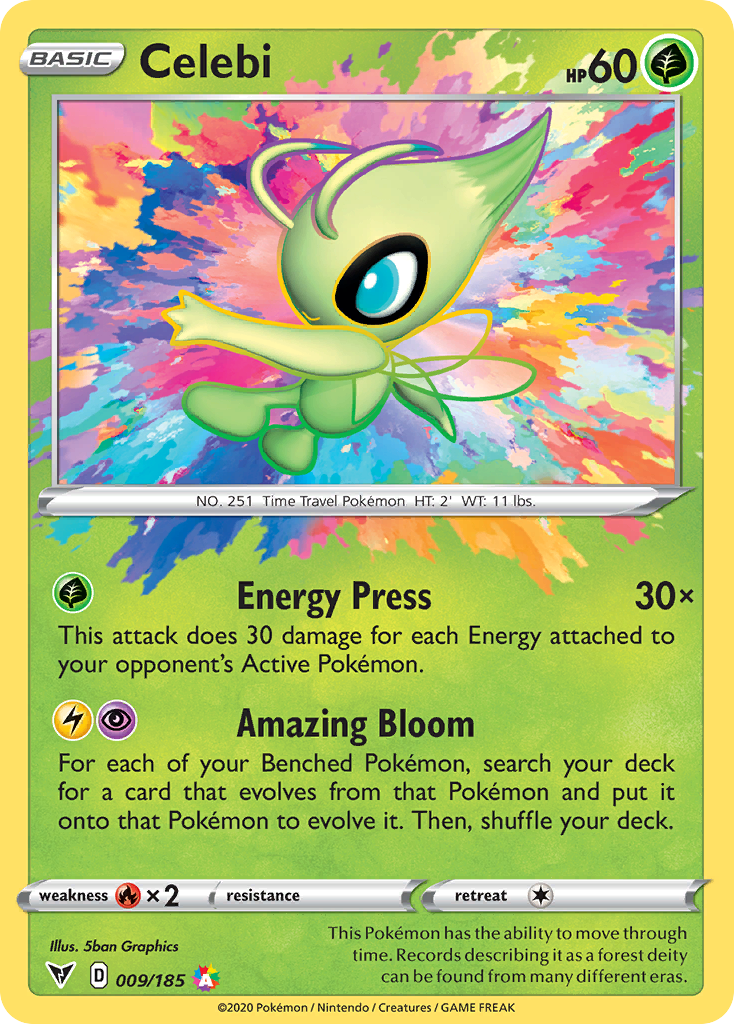 Vivid Voltage Celebi #9/185