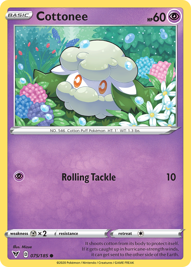 Vivid Voltage Cottonee #75/185