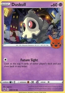 Vivid Voltage Duskull #69/185 Trick or Trade