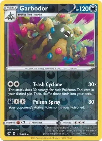 Vivid Voltage Garbodor #111/185 reverse holo