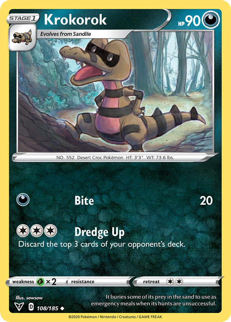 Vivid Voltage Krokorok #108/185