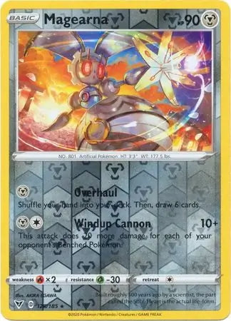 Vivid Voltage Magearna #128/185 reverse holo