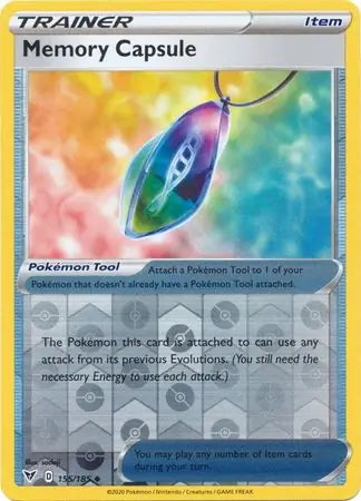 Vivid Voltage Memory Capsule #155/185 reverse holo